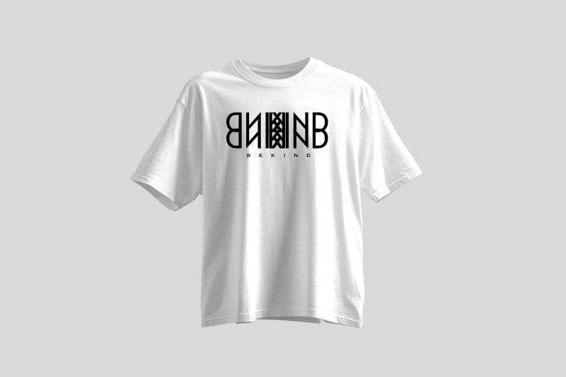 Be Kind on White Tshirt